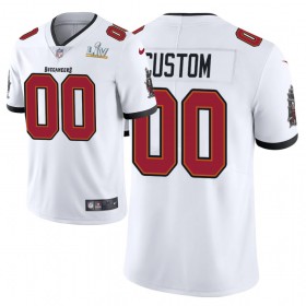 Tampa Bay Buccaneers Tröjor Custom Nike Vit 2021 Super Bowl LV - Herr